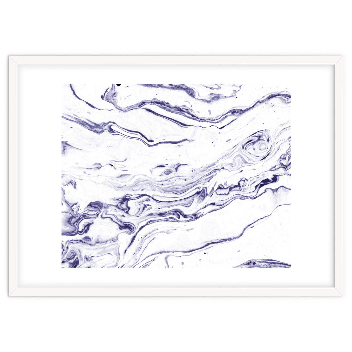 Navy Blue Marble #society6 #decor #marble