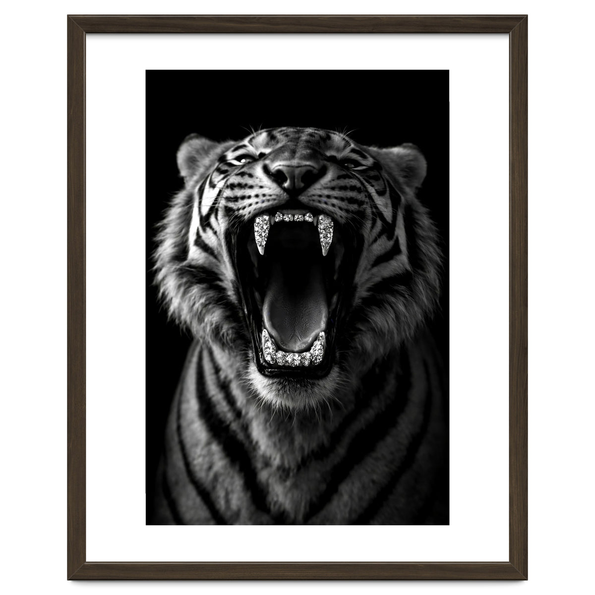 Roaring Tiger portrait