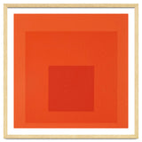 JOSEF ALBERS - HOMAGE TO THE SQUARE RED thumbnail
