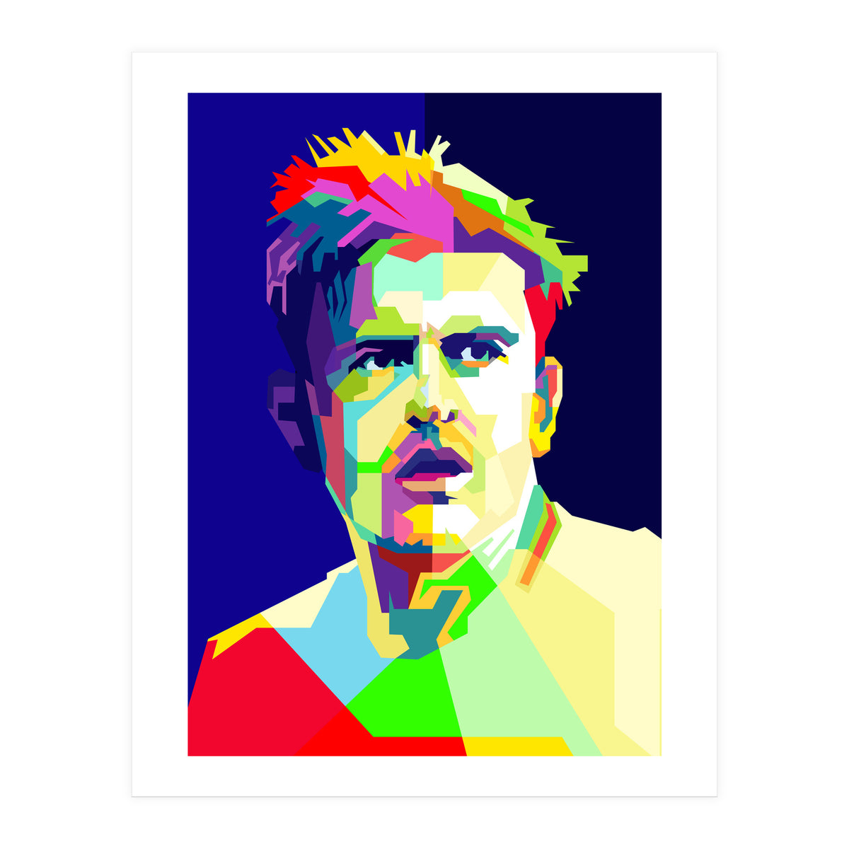 Harry McGuire English Football Pop Art WPAP (Print Only)