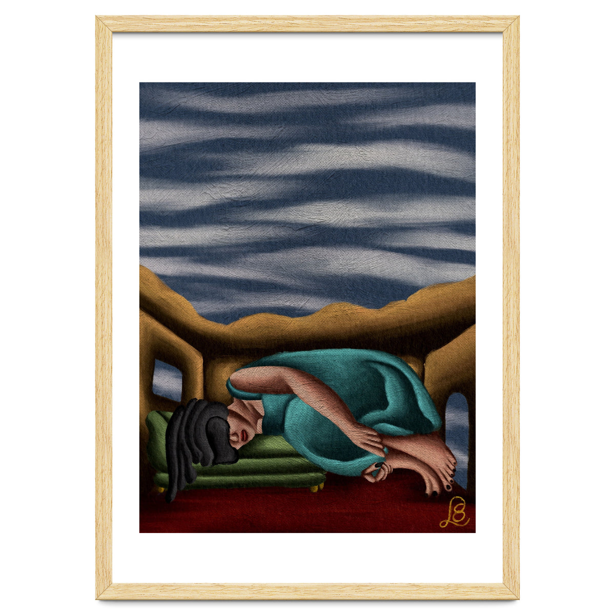 "Still Big, Still Heavy" (oil painting version)