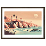 Vintage California, Coastline Poster thumbnail