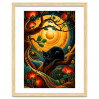 Black Cat Retro Contemporer