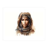 Desert Muse Watercolor Portrait (Print Only) thumbnail