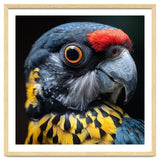 Close-up Portrait of a Vibrant Parrot thumbnail