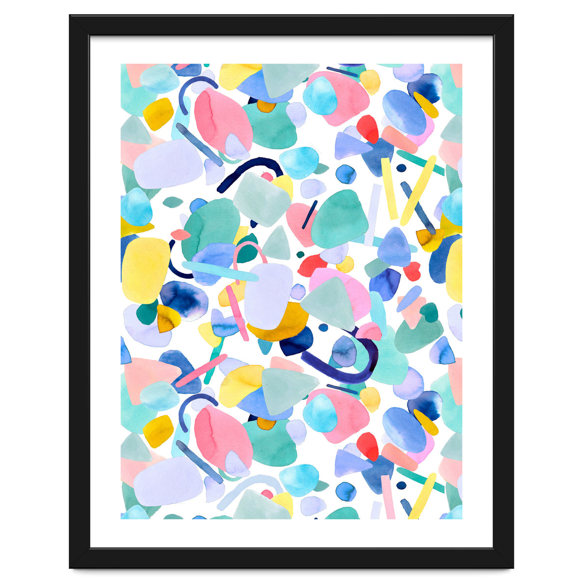 Abstract Geometric Modern Shapes