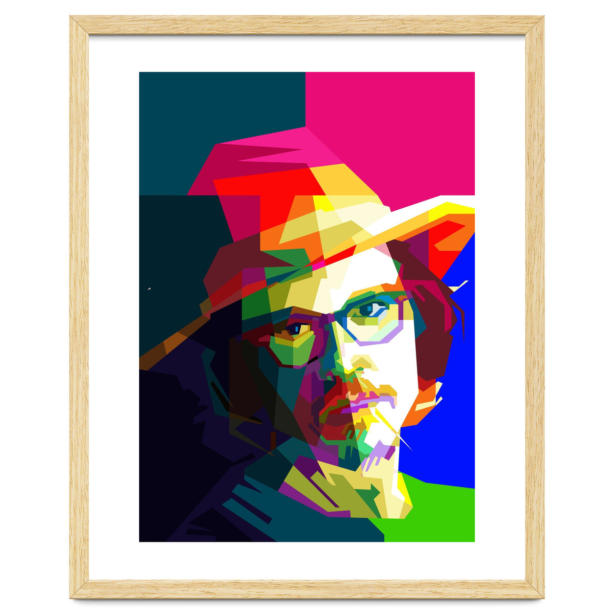 Johny Depp Hollywood Movies Pop Art WPAP