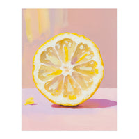 Lemon Slice – Modern Still Life Food (Print Only)