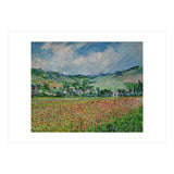 A field of poppies. Canvas. (Print Only) thumbnail