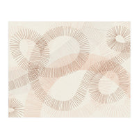 calming essentials Curved Lines  sand (Print Only)