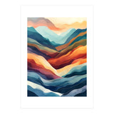 Abstract Ethereal Mountain Landscape (Print Only) thumbnail
