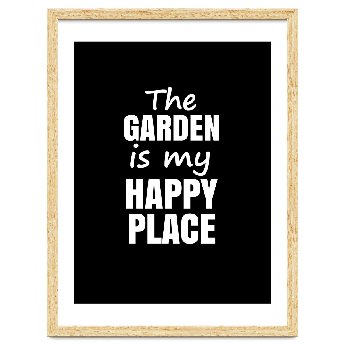 The Garden Is My Happy Place Fy