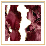 Burgundy & Gold Glitter Agate Texture 05 thumbnail
