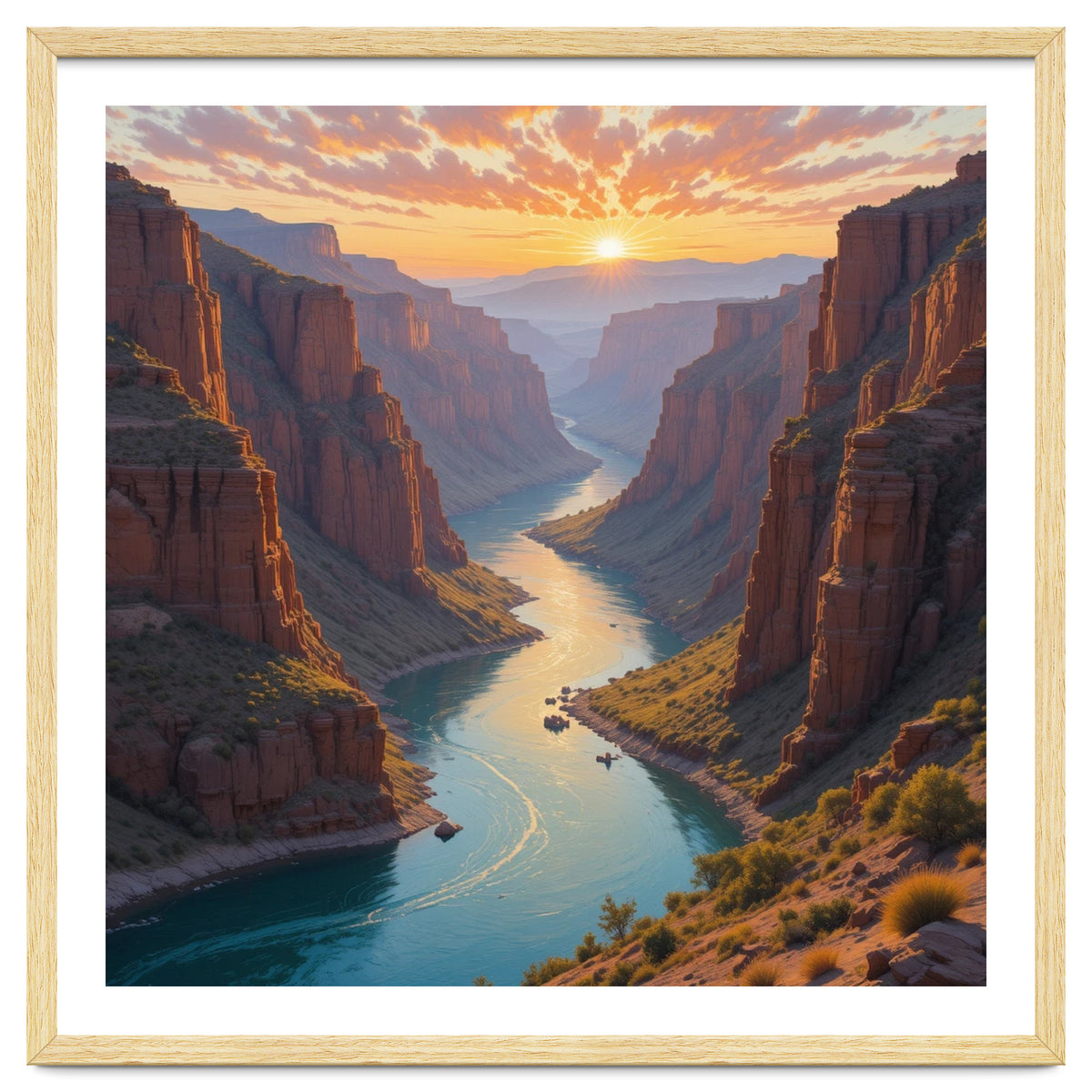 The Golden Arteries of the Earth