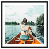 Row Your Own Boat | Woman Empowerment Confidence Painting | Positive Growth Mindset Boho Adventure thumbnail