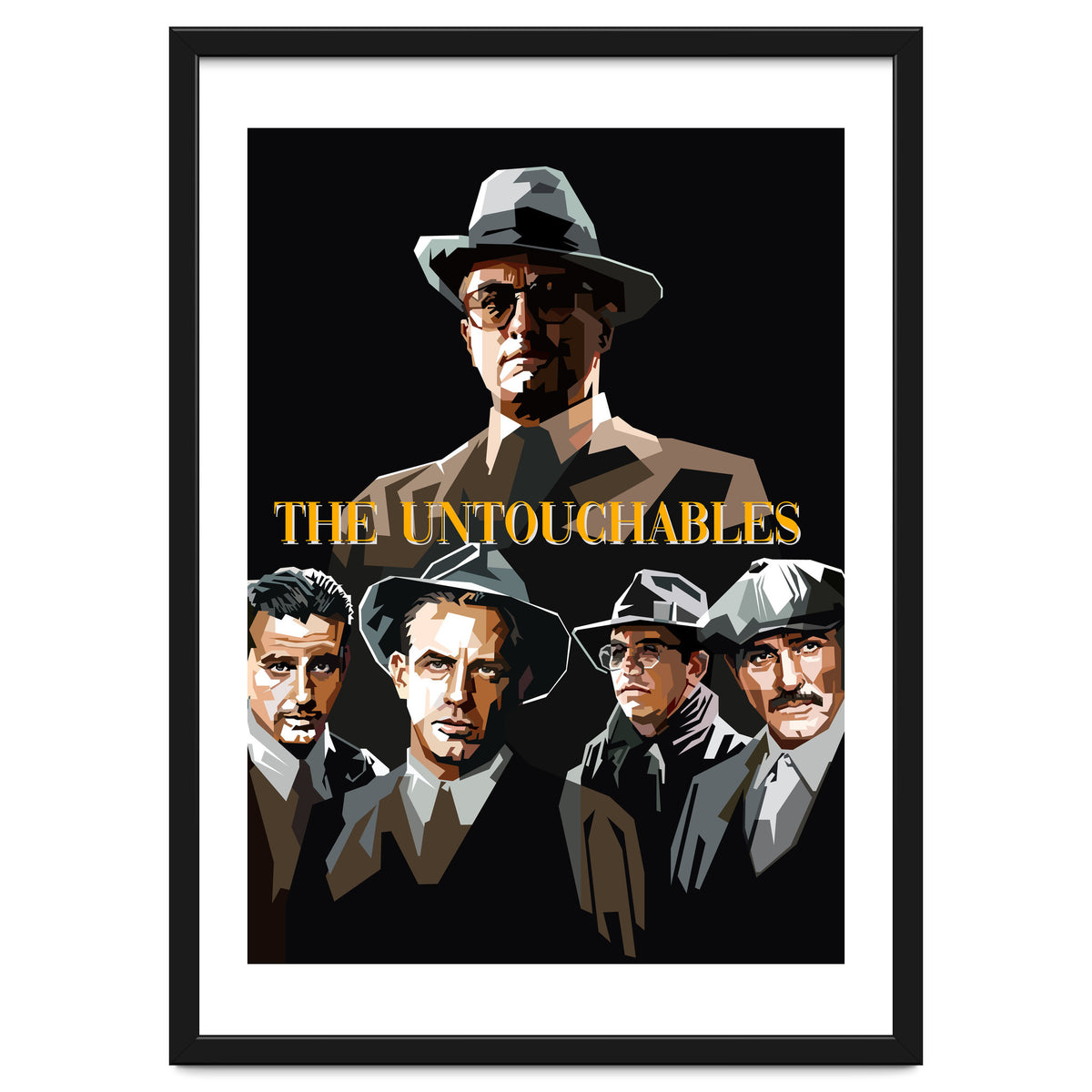 The Untouchables Movies Retro Illustration Trending Now