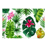The Tropic, Banana Leaves Tropical Jungle Botanical, Palm Plants Monstera Nature, Bohemian Plants Floral (Print Only) thumbnail