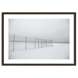 Fence in the Winter seascape thumbnail