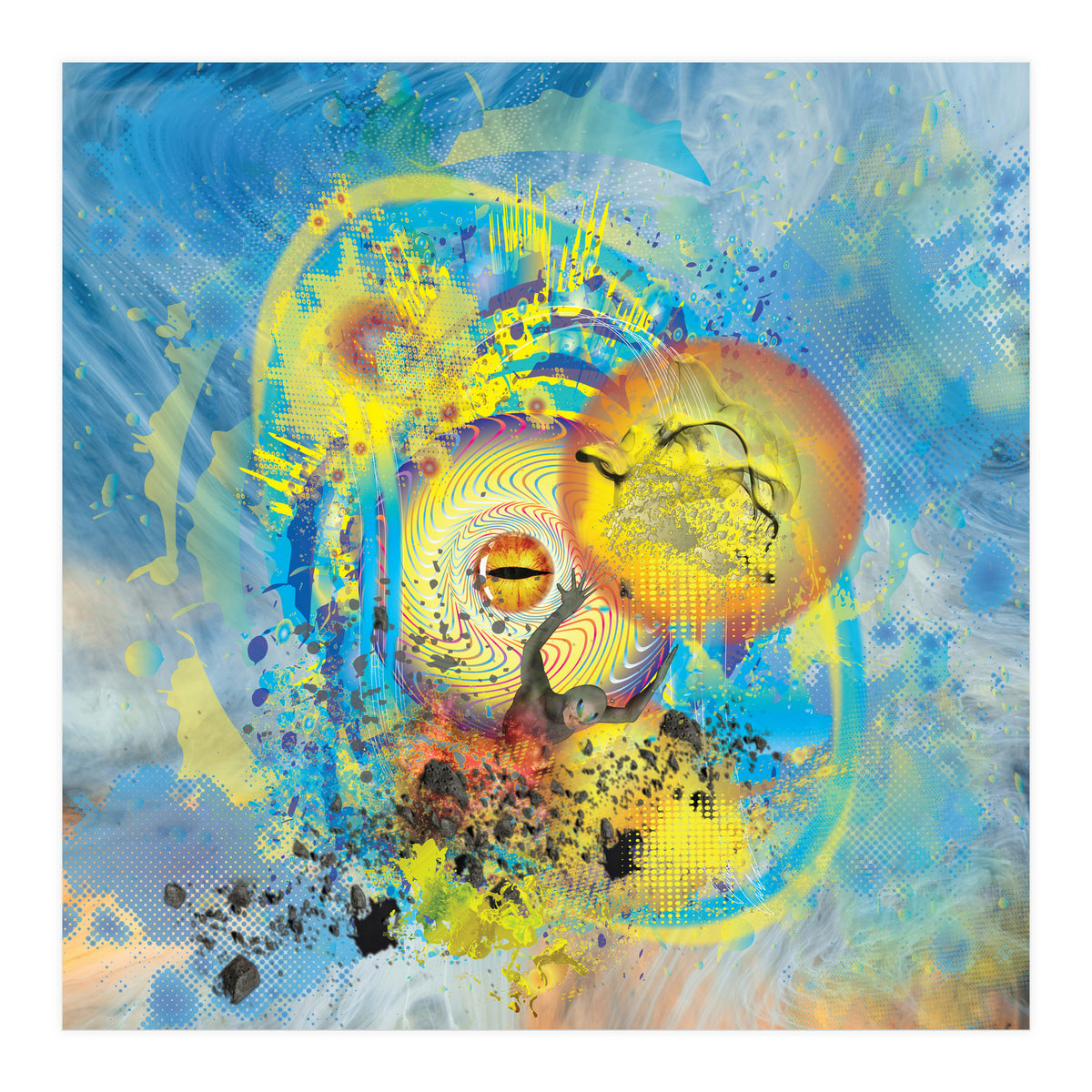 Alien Extraterrestrial Galaxy (Print Only)