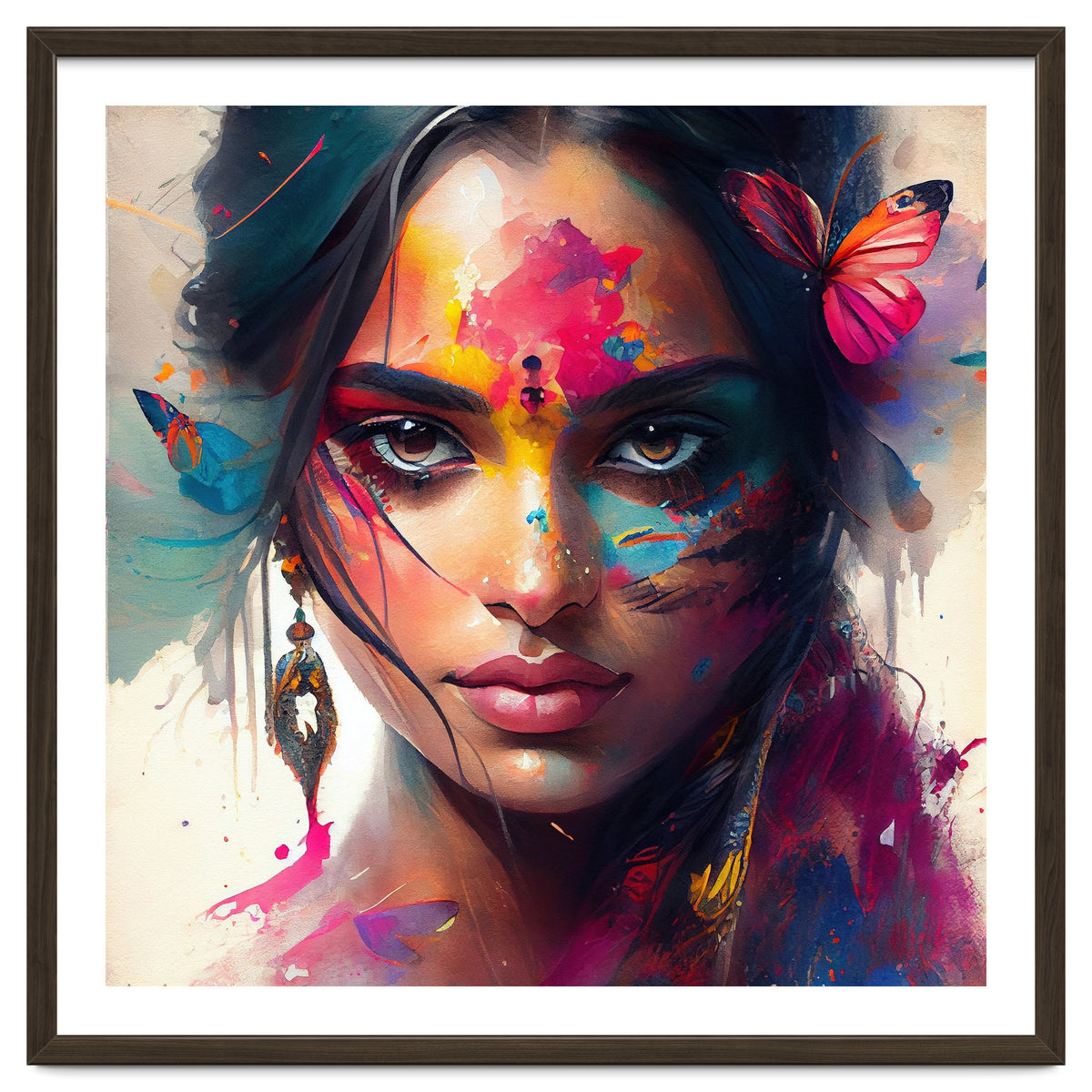 Festival Glow Hindu Portrait