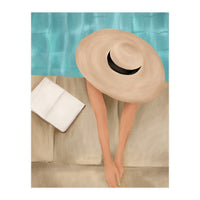 On The Edge Of The Pool II (Print Only)