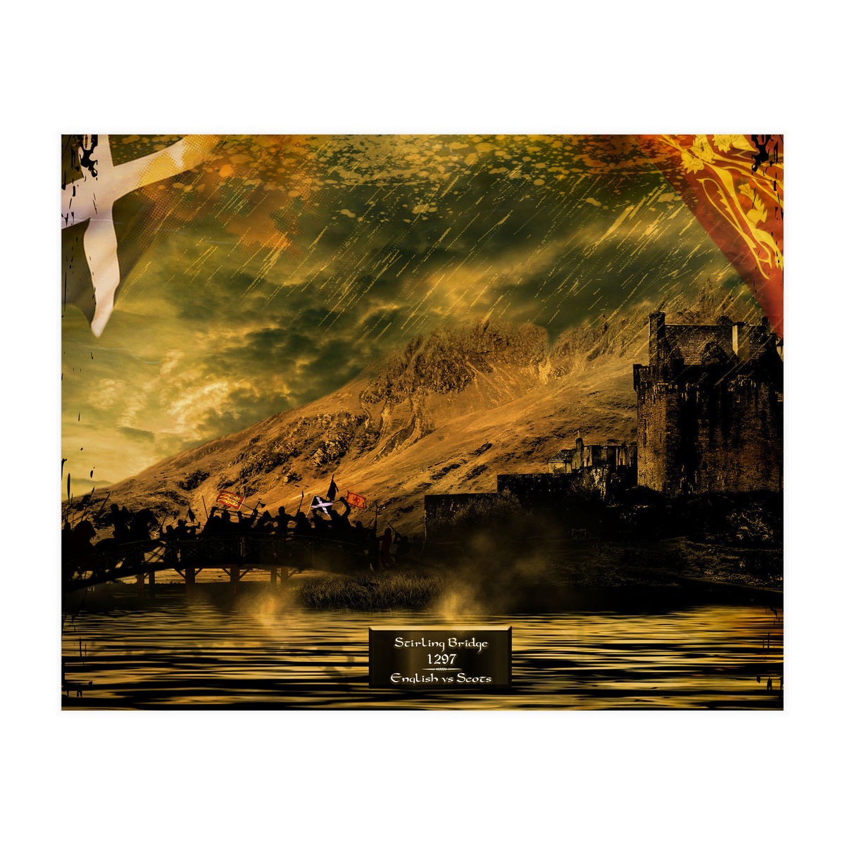 Stirling Bridge Medieval Battle 1297 (Print Only)