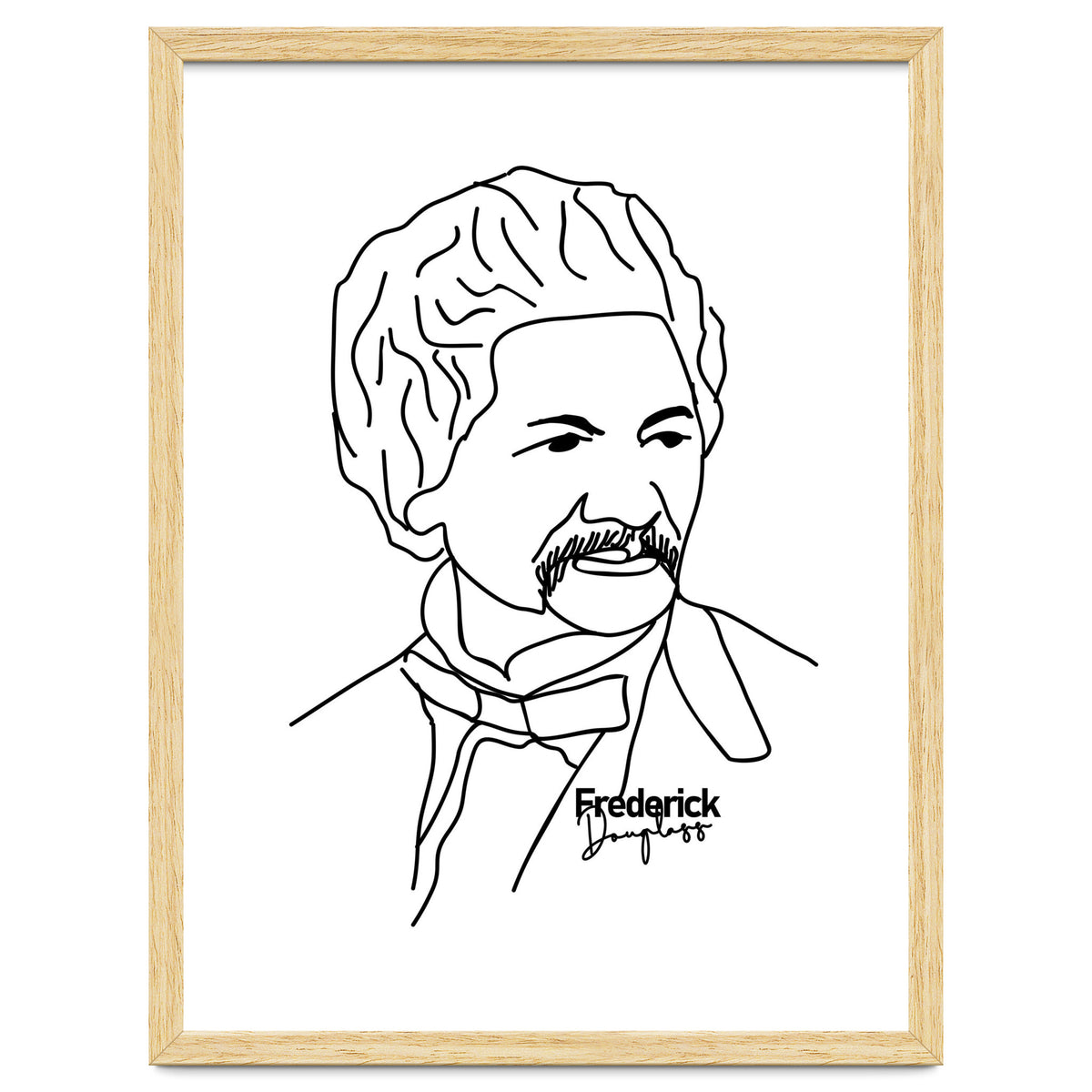 Frederick Douglass Illustration