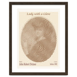 Lady With A Glove – John Robert Dicksee (before 1905) thumbnail