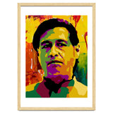 Cesar Chavez Colorful Abstract Art thumbnail