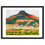 Georgia O’Keeffe – My Front Yard, Summer (1941) | Vibrant Southwestern Landscape in Modernist Style thumbnail