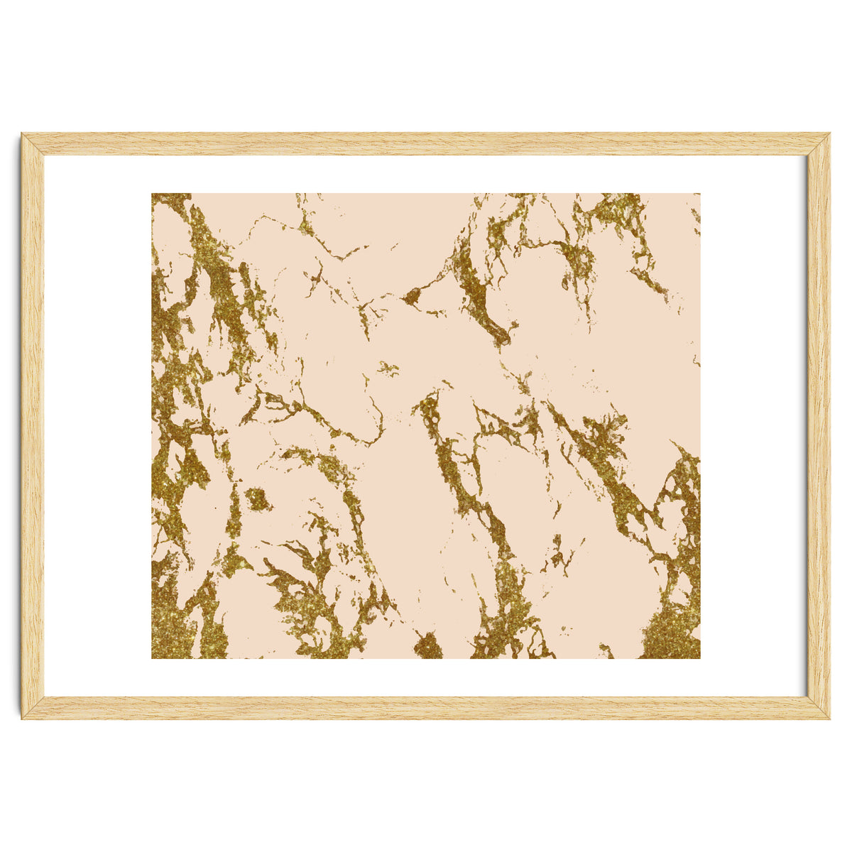 Blush & Gold Marble #society6 #decor #buyart