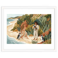 Penguin Friends By The Sea