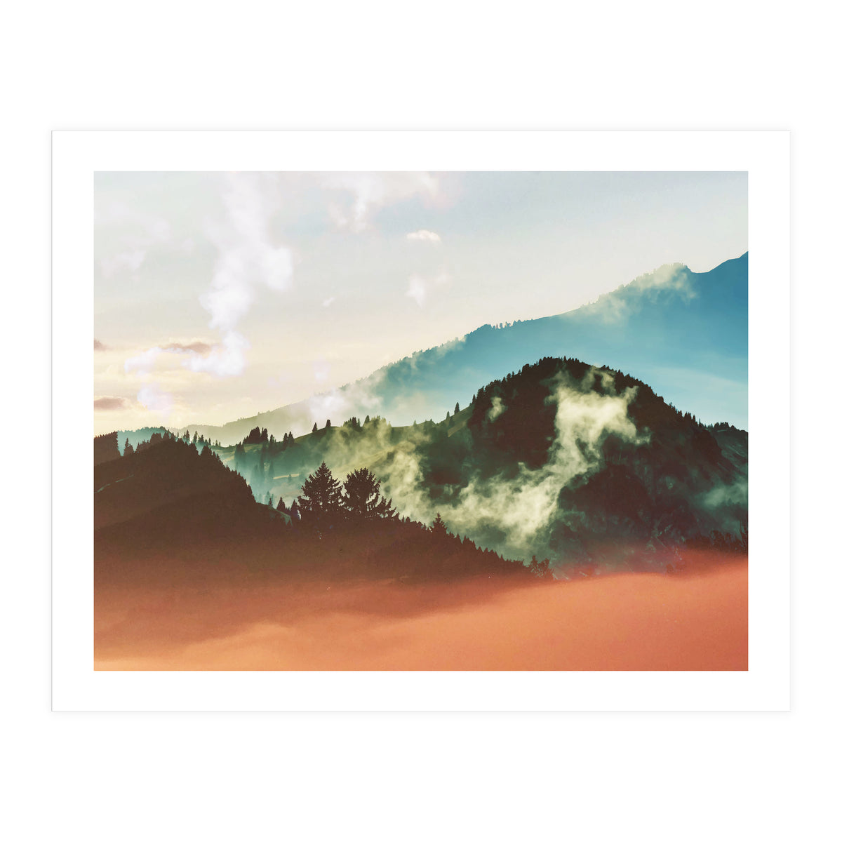Mighty Mountain #society6 #decor #buyart (Print Only)