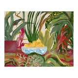 Tropical Table of Lemons still life expressionism oil (Print Only) thumbnail