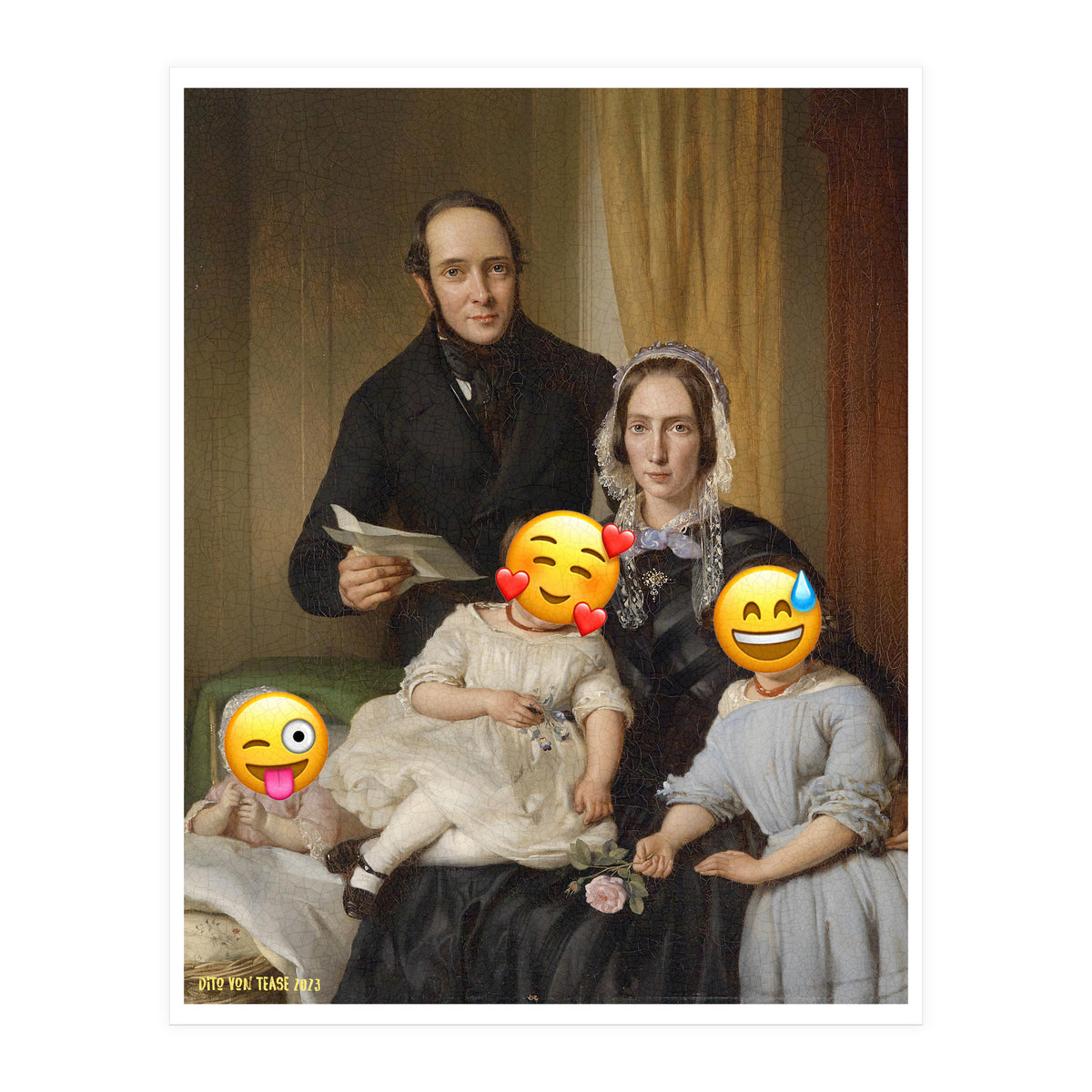 Emoji painting 3 (Print Only)