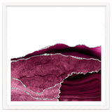Burgundy & Silver Agate Texture 14 thumbnail