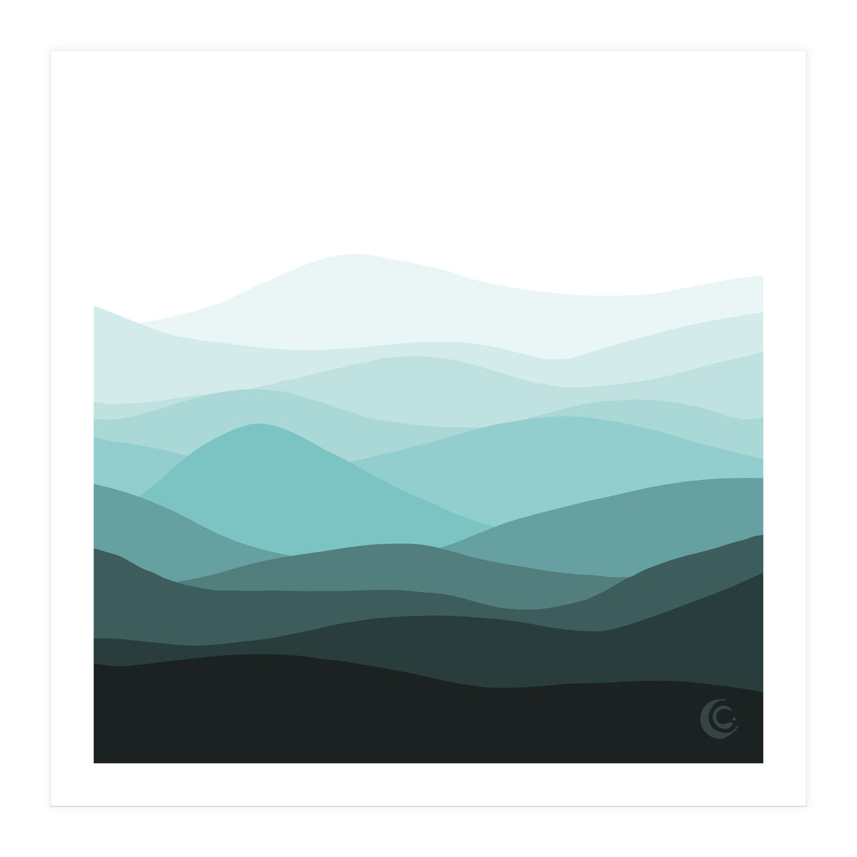 Relaxing (Layers) (Print Only)