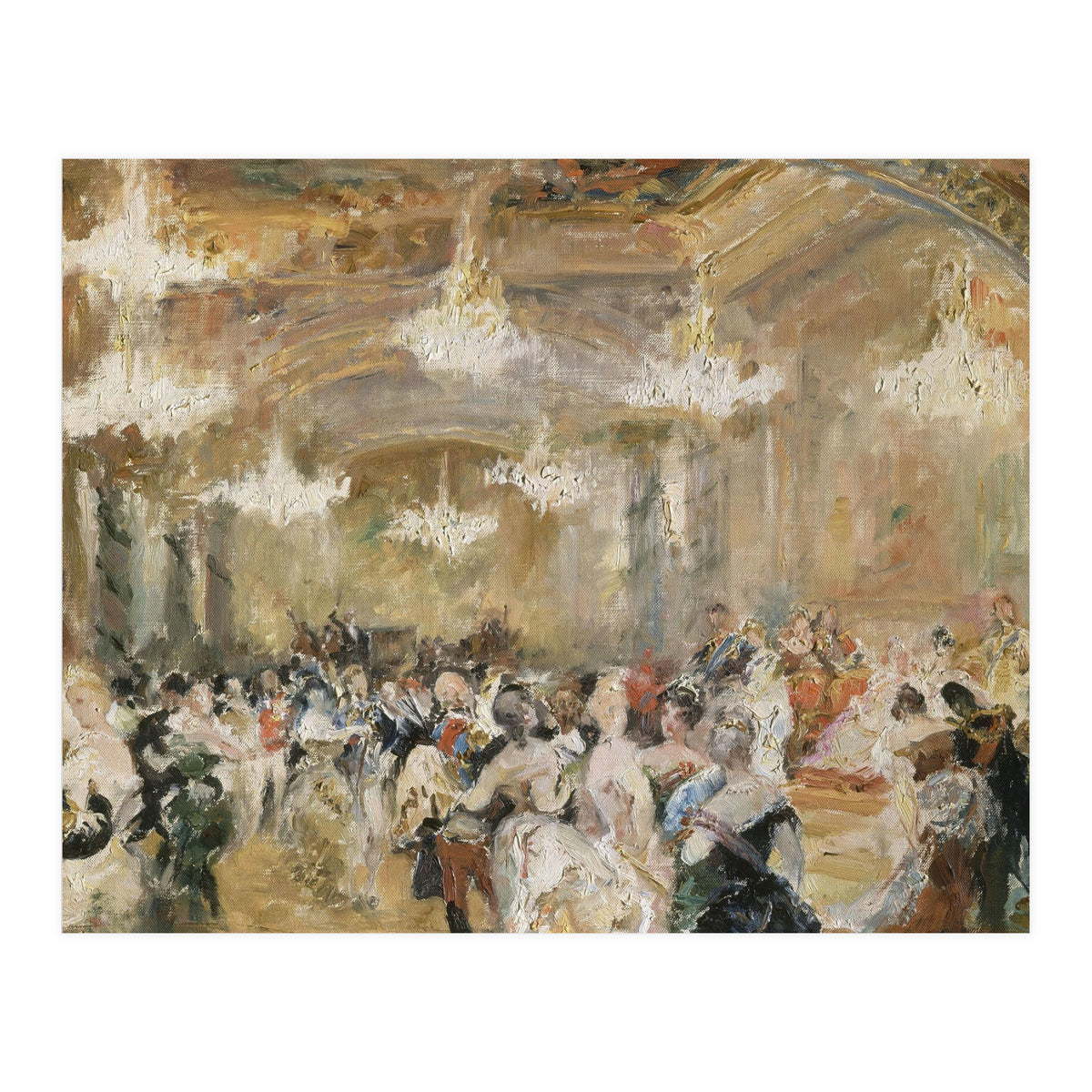 BALL IN PALACE. (Print Only)