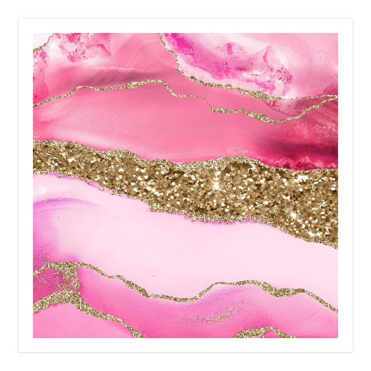 Agate Glitter Dazzle Texture 14 (Print Only)