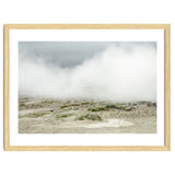 Landscape covered by hot spring steam - Iceland thumbnail