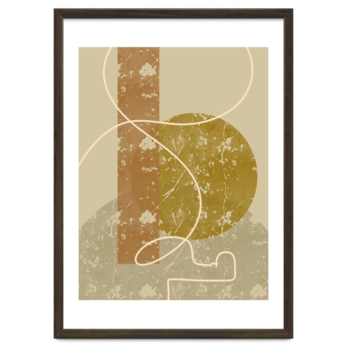 Interaction of Shapes and Lines