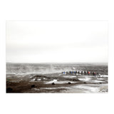 Tourists looking at the geyser - Iceland (Print Only) thumbnail