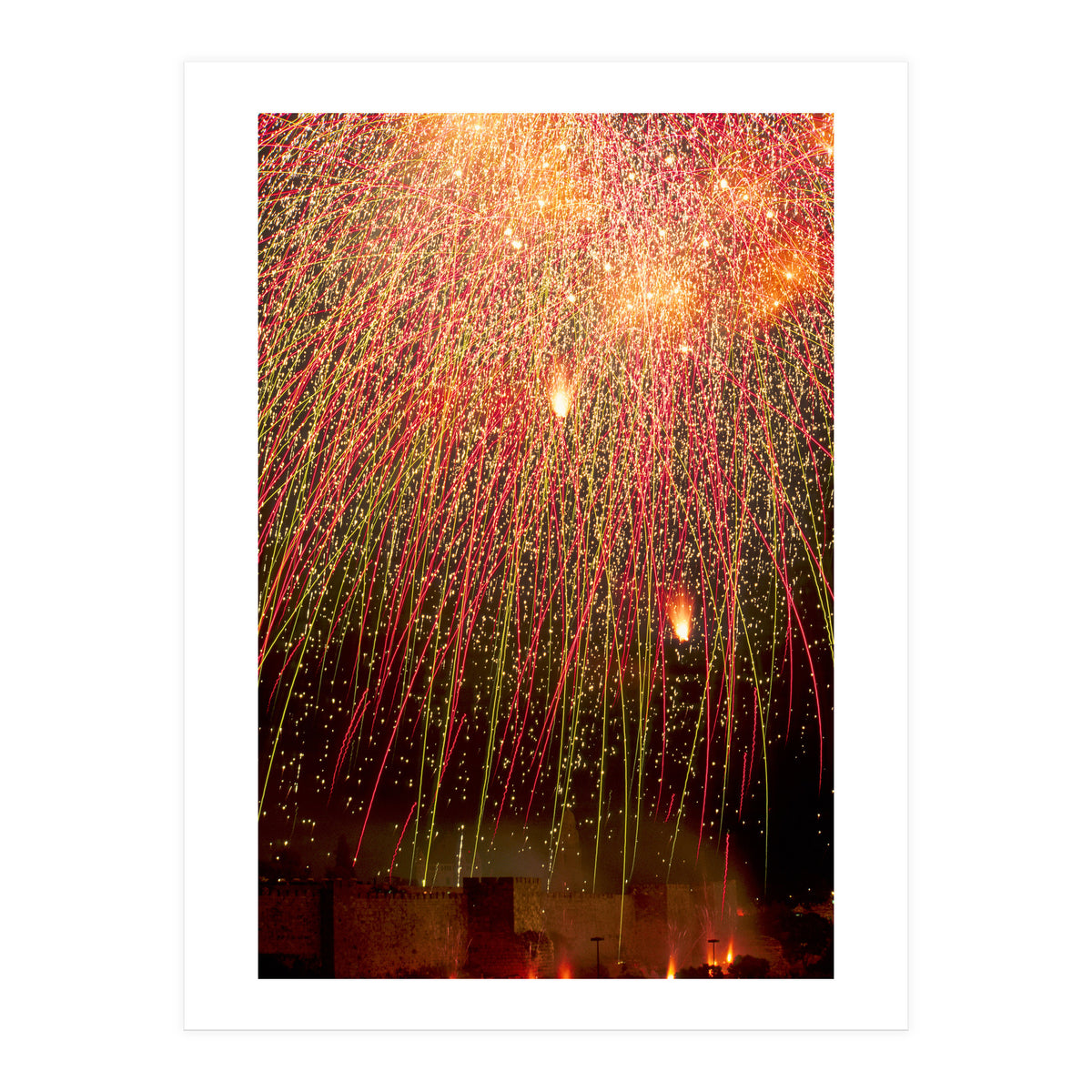 Fireworks over Jerusalem II (Print Only)