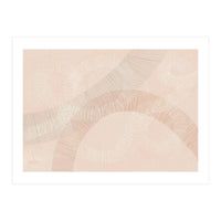 calming essentials Curved Lines pale mocha mousse (Print Only)