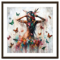 Floral Butterfly Reverie