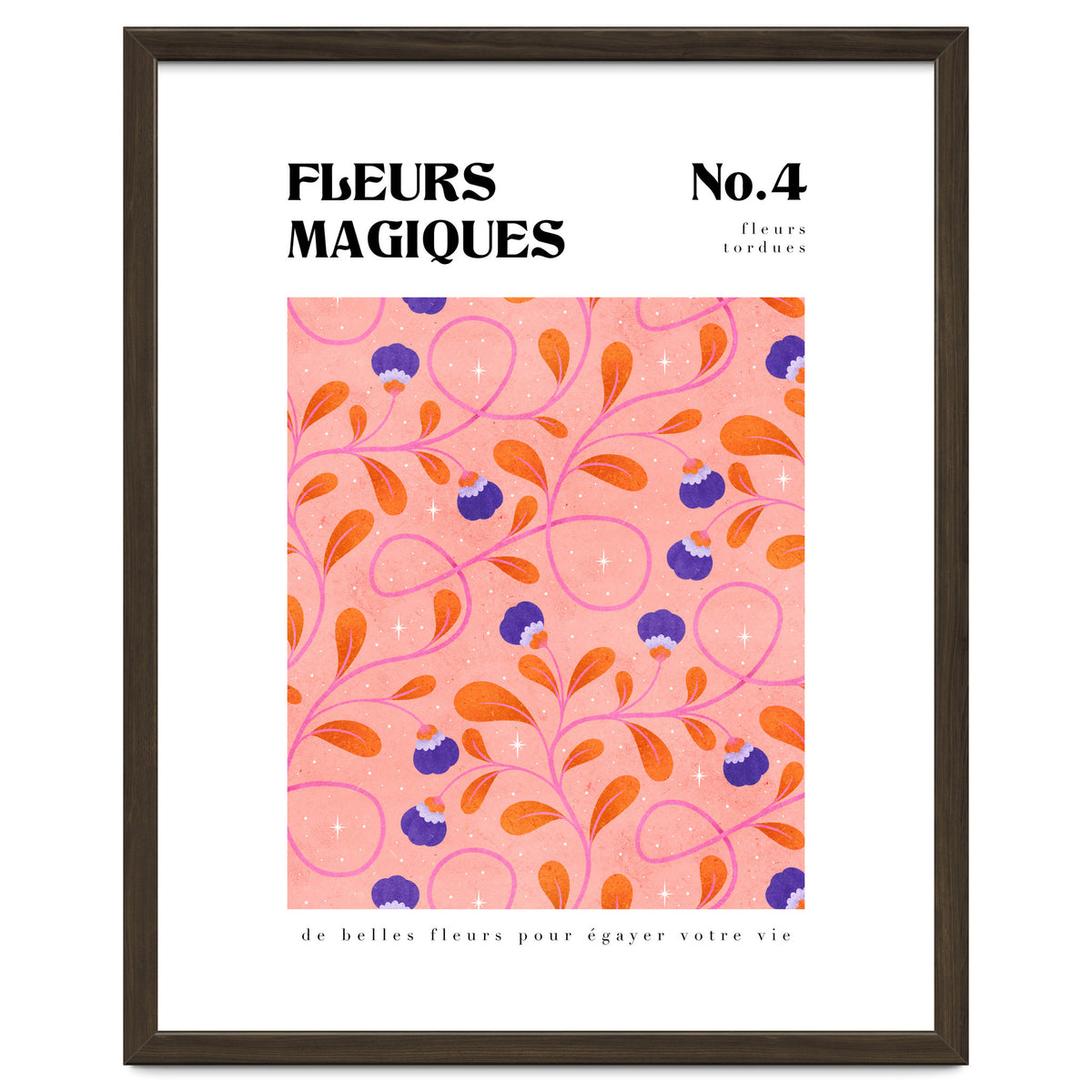 Magical Flowers No.4 Twisty Florals