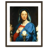 Jean Auguste Dominique Ingres / 'The Virgin Mary Prays to the Host', 1866. thumbnail