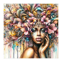 Tropical Baroque Muse (Print Only)