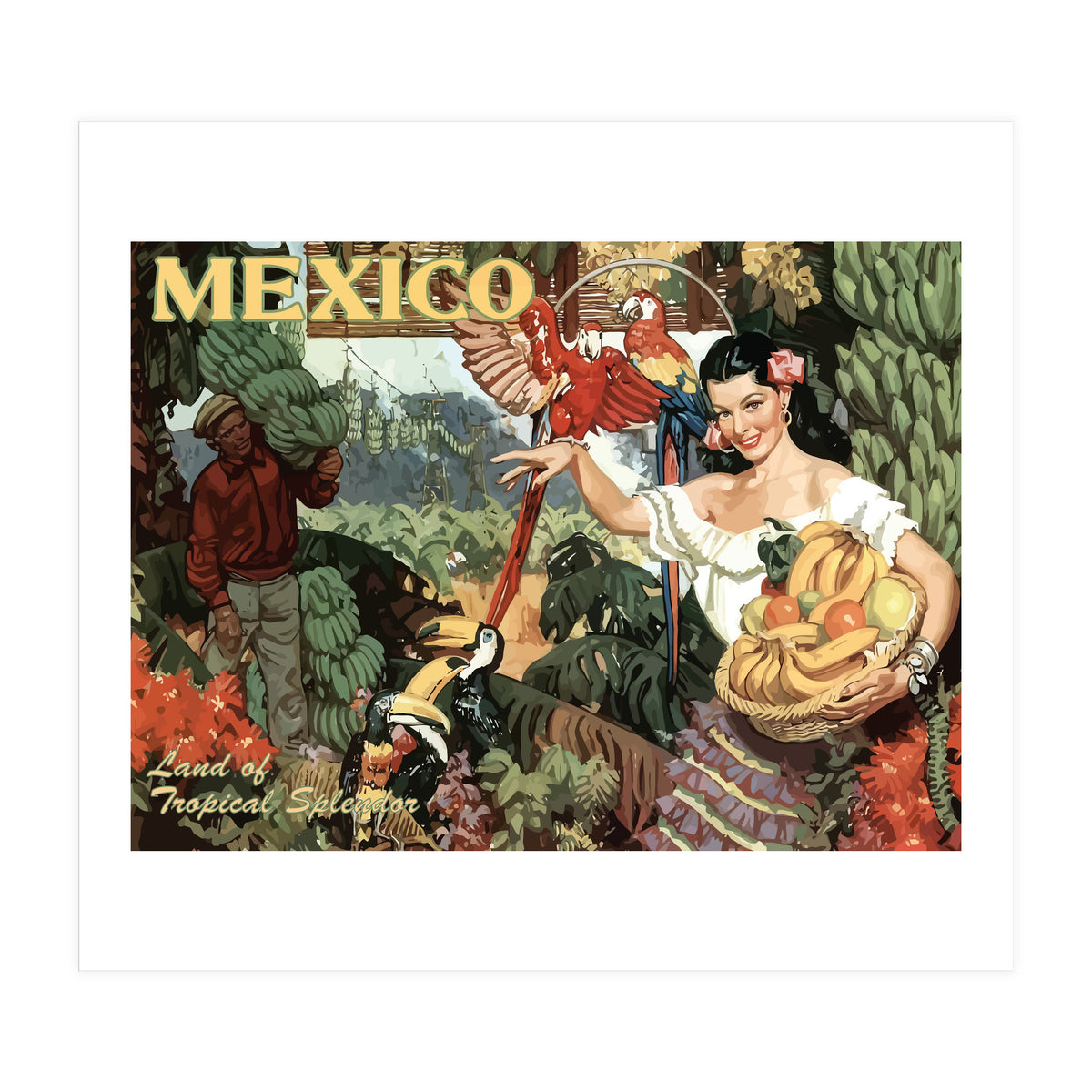 Mexico, Tropical Splendor (Print Only)