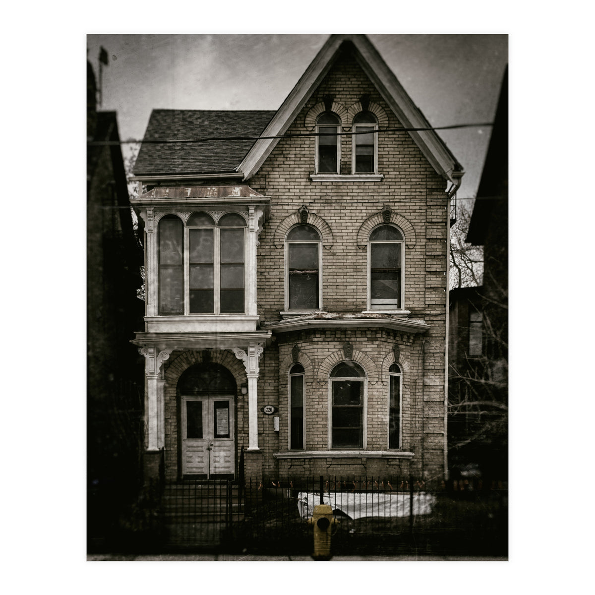 Carlton Street No 11 Old Film Version (Print Only)